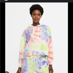 Nike Multicolor Dri-Fit Tie-Dye Hoodie